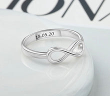 Load image into Gallery viewer, INFINITY ring (engraving)