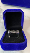 Load image into Gallery viewer, CUSTOM 90’s NAME RING with HEART & TAIL BIT