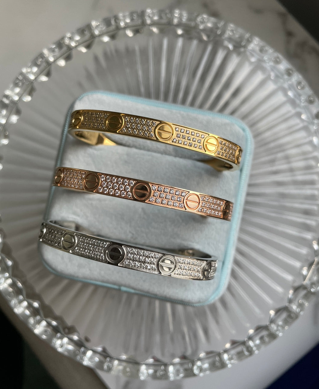 BLING LOVE BANGLE